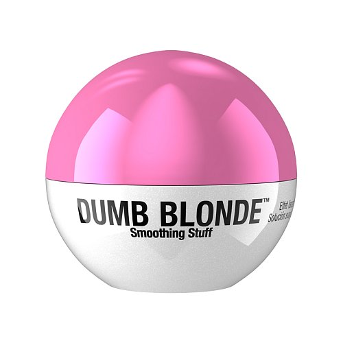 Текстурирующий крем для укладки волос, блеска и защиты от влаги - TIGI Bed Head Dumb Blonde Smoothing Stuff