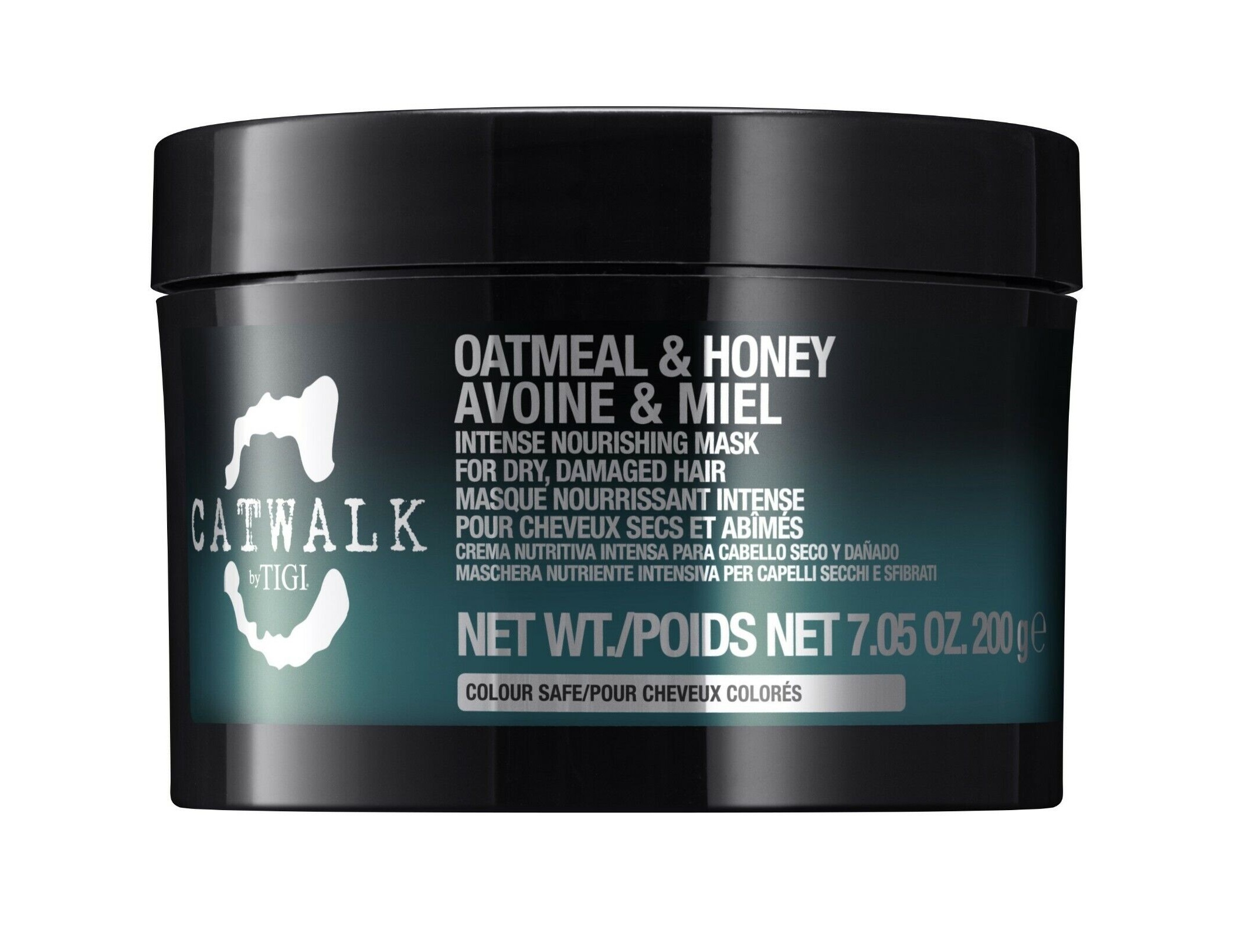Маска для питания сухих и ломких волос - TIGI Catwalk Oatmeal & Honey Mask