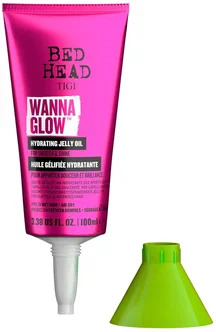 Увлажняющее желеобразное масло для сияющих гладких волос - Tigi Bed Head Wanna Glow Hydrating Jelly Oil