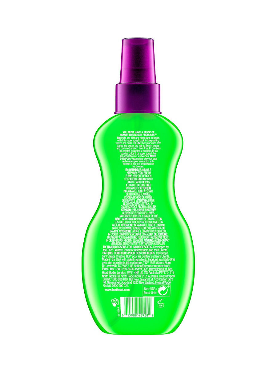 Финишный спрей для волос с защитой от влажности - Bed Head Get Twisted Anti Frizz Finishing Spray