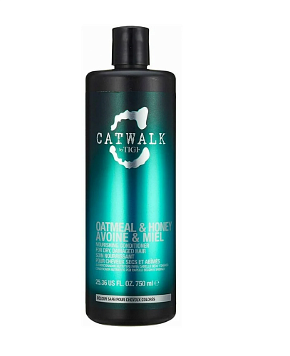 Кондиционер для питания сухих и ломких волос - TIGI Catwalk Oatmeal & Honey Conditioner