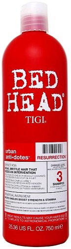 Шампунь для сильно поврежденных волос - уровень 3 - TIGI Bed Head Urban Anti+Dotes Resurrection Super Repair Shampoo-3