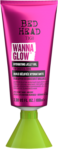 Увлажняющее желеобразное масло для сияющих гладких волос - Tigi Bed Head Wanna Glow Hydrating Jelly Oil