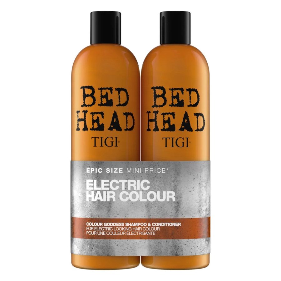 Набор для окрашенных волос (шампунь 750 мл + кондиционер 750 мл) - TIGI Bed Head Colour Goddess Oil Infused Tweens Shampoo 750 ml & Conditioner 750 ml