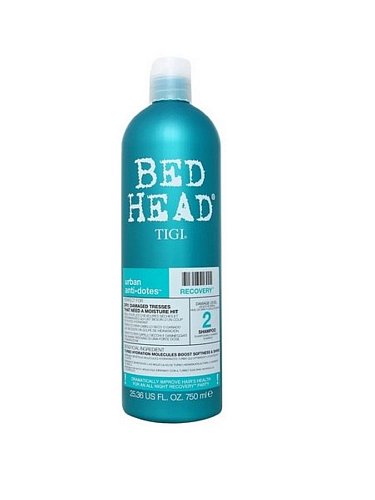 Шампунь для поврежденных волос - уровень 2 - TIGI BH Urban Anti+dotes Recovery Moisture Rush Shampoo