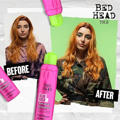 Спрей для придания блеска - TIGI Bed Head Headrush Spray