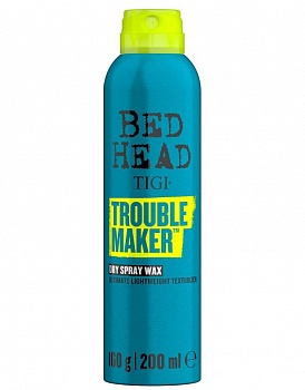 Легкий текстурирующий воск-спрей - TIGI Bed Head Trouble Maker Dry Spray Wax Texture Finishing Spray